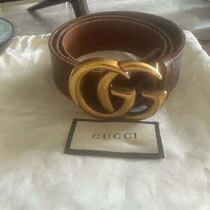 Authentic Gucci Marmot Wide Belt size 90